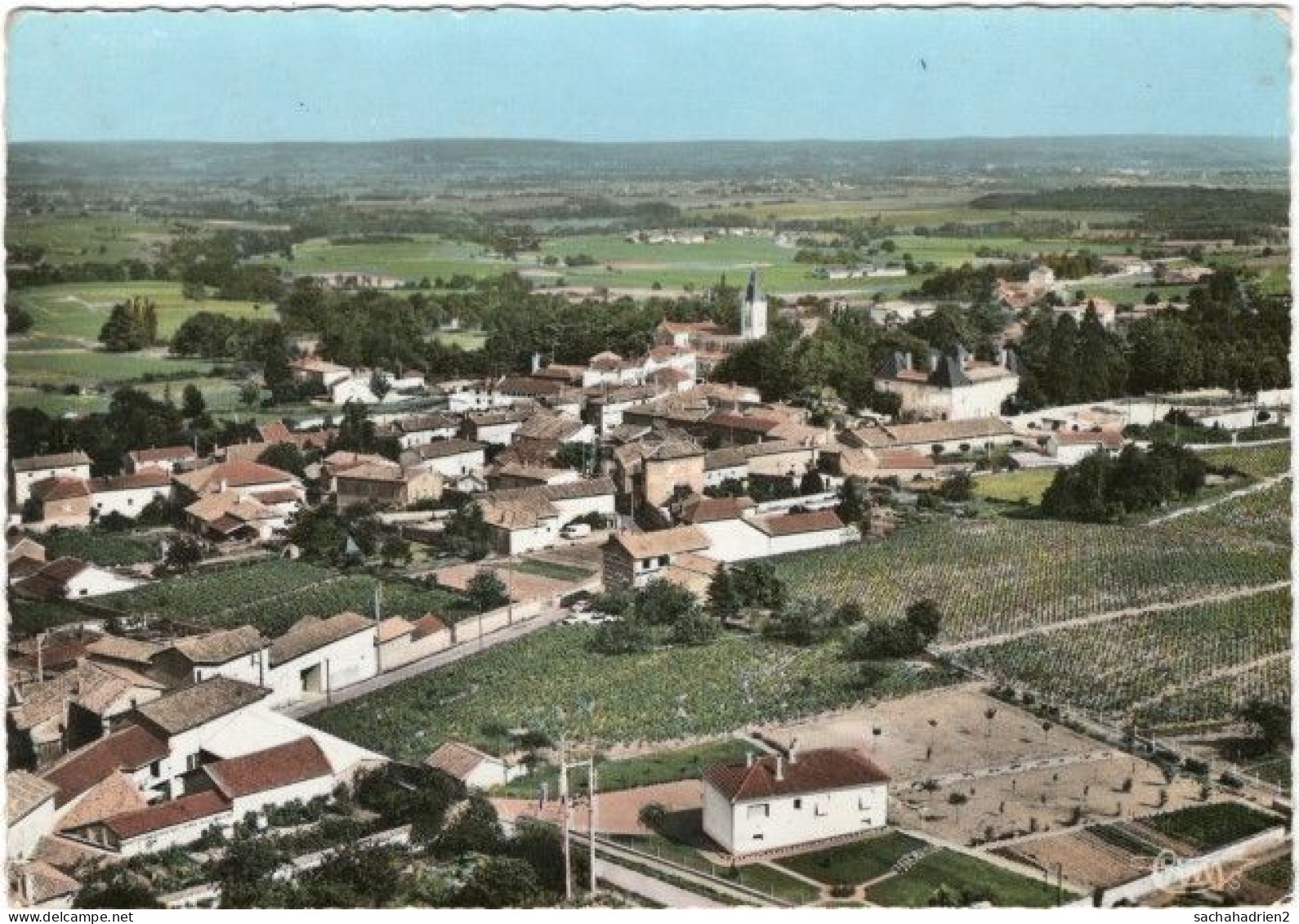 69. Gf. VILLIE-MORGON. Vue Générale Aérienne. 200-99 - Villie Morgon