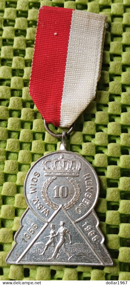 Medaile : W.S.V. Wios 81 Hengelo ( Gld ) 1955-1965  -  Original Foto  !!  Medallion  Dutch - Andere & Zonder Classificatie