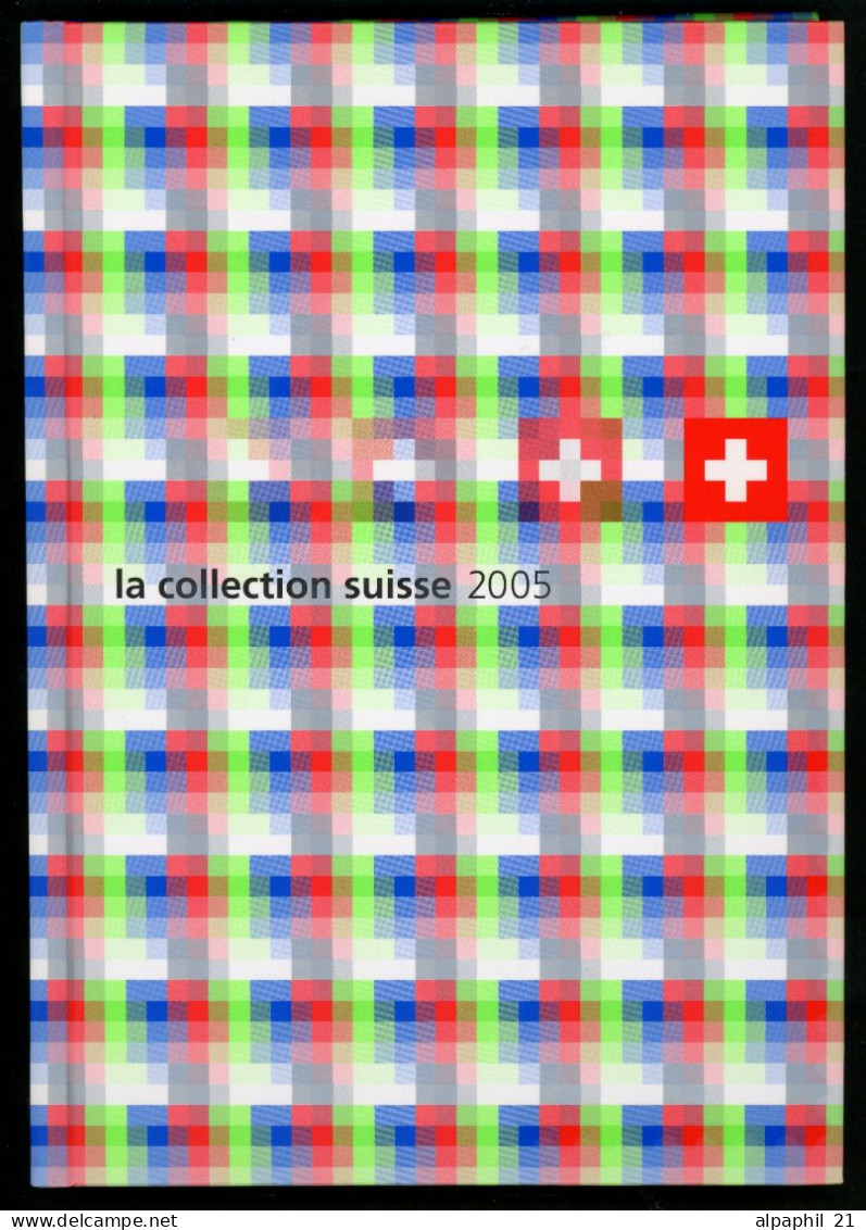 Livret Annuel Des Timbres Suisses, Oblitérées - 2005 - Used Stamps