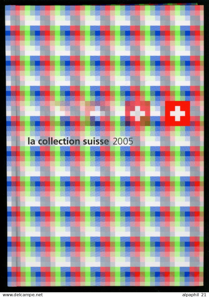 Livret Annuel Des Timbres Suisses, Oblitérées - 2005 - Usati