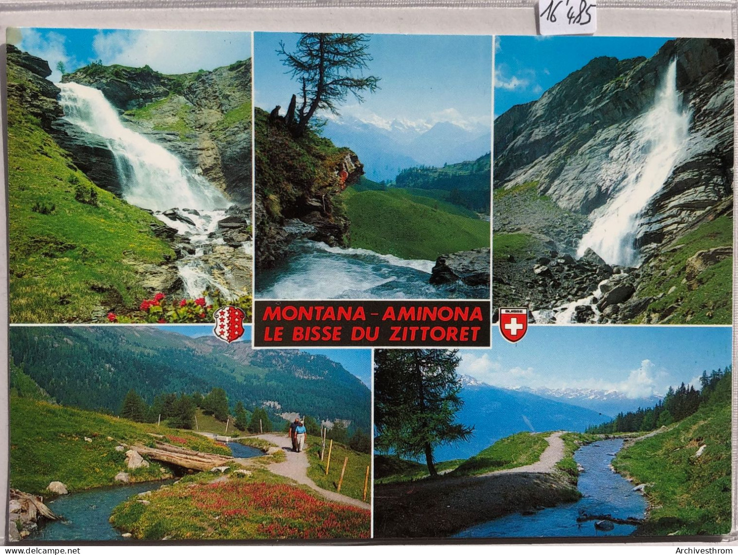 Montana - Aminona - Le Bisse Du Zittoret (16'485) - Crans-Montana