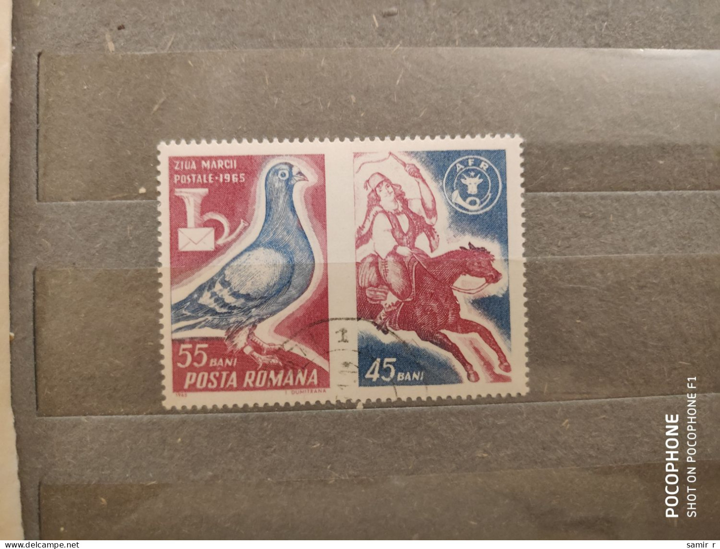 1965	Romania	Post Services  (F88) - Used Stamps