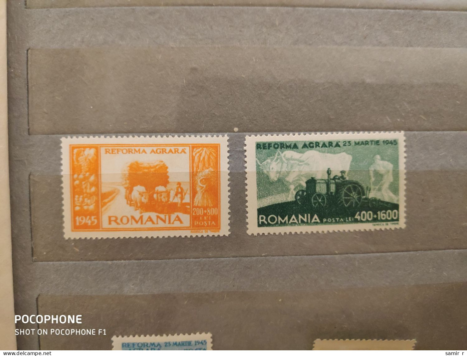 1946	Romania	Agrarian Reforms  (F88) - Nuovi