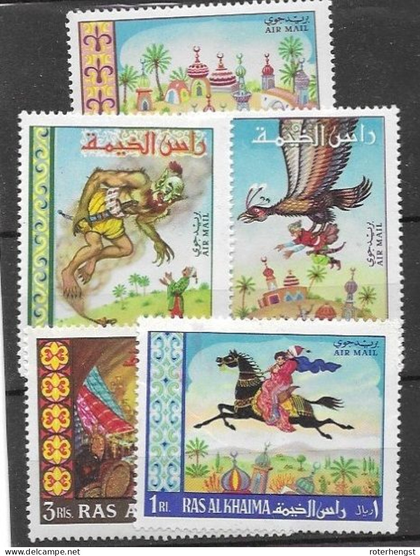 Ras-al-Khaima Mnh **  Tales Set 1967 - Ra's Al-Chaima