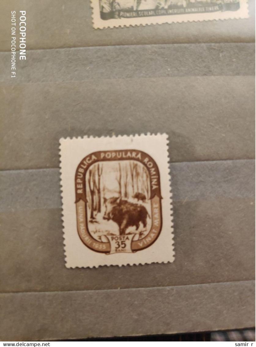 1955	Romania	Animals   (F88) - Unused Stamps