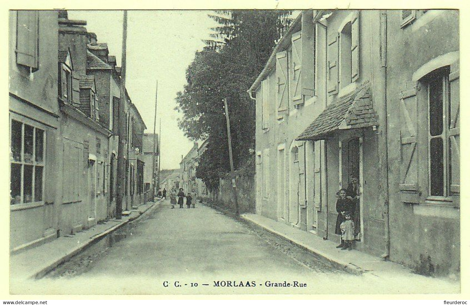 64 - B56382CPA - MORLAAS - Grande Rue - Parfait état - PYRENEES-ATLANTIQUES - Morlaas