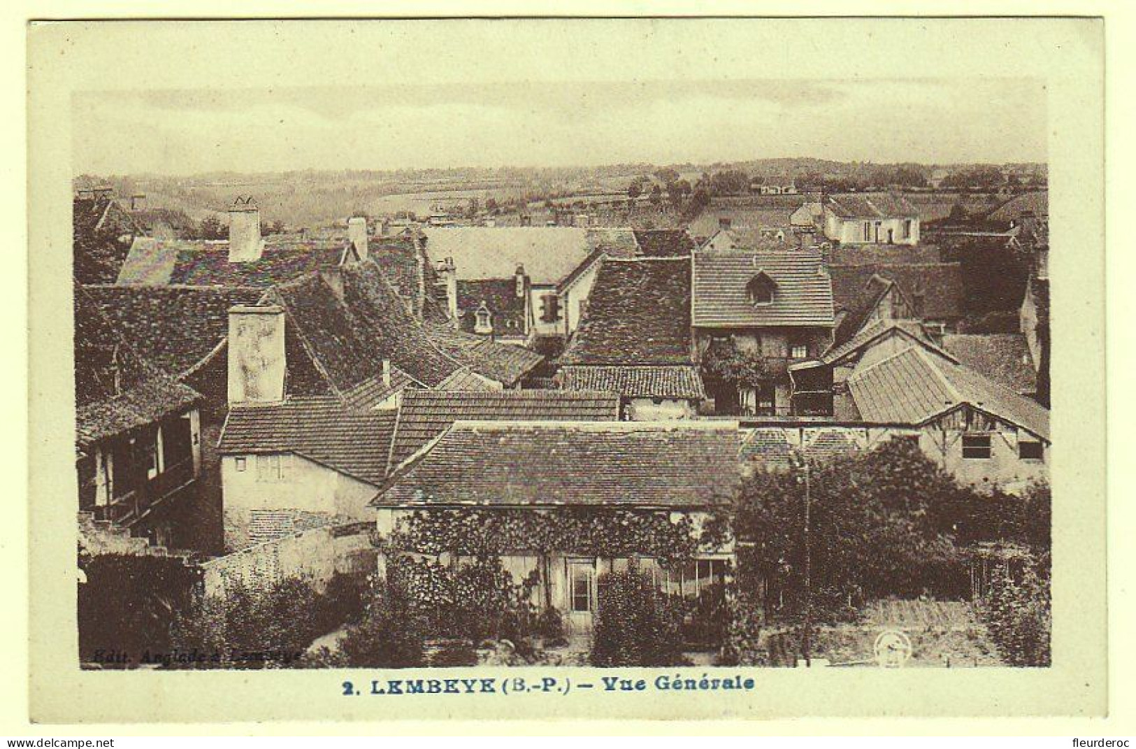 64 - B56360CPA - LEMBEYE - Vue Generale - Très Bon état - PYRENEES-ATLANTIQUES - Lembeye