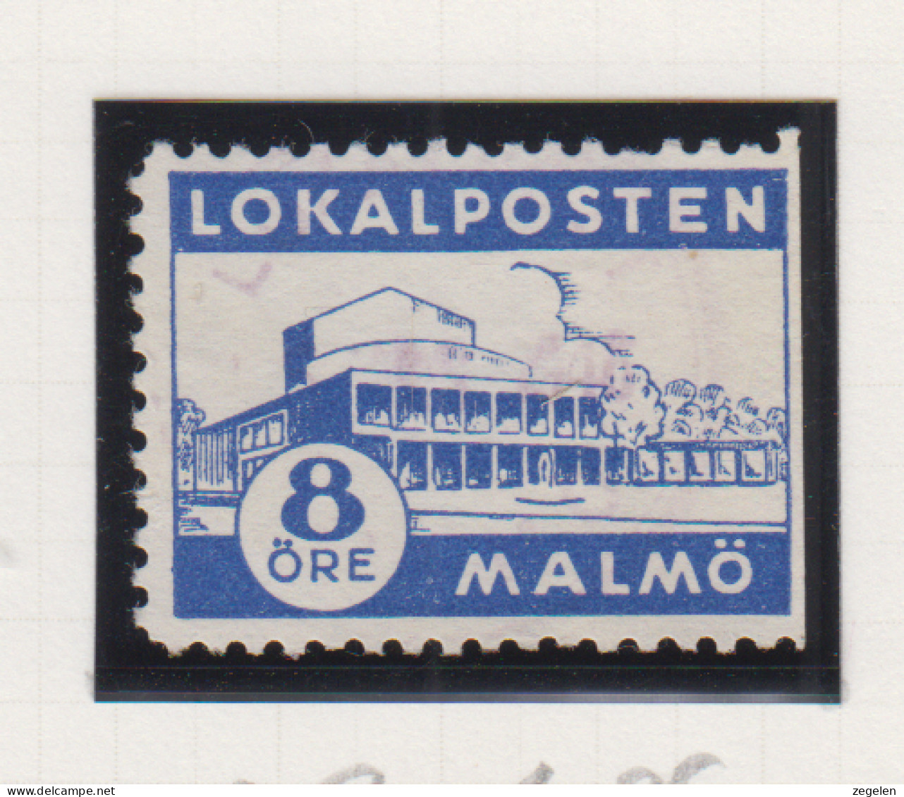 Zweden Lokale Zegel Cat. Facit Sverige 2000 Private Lokaalpost Malmö Lokalpostexpres 9 - Local Post Stamps