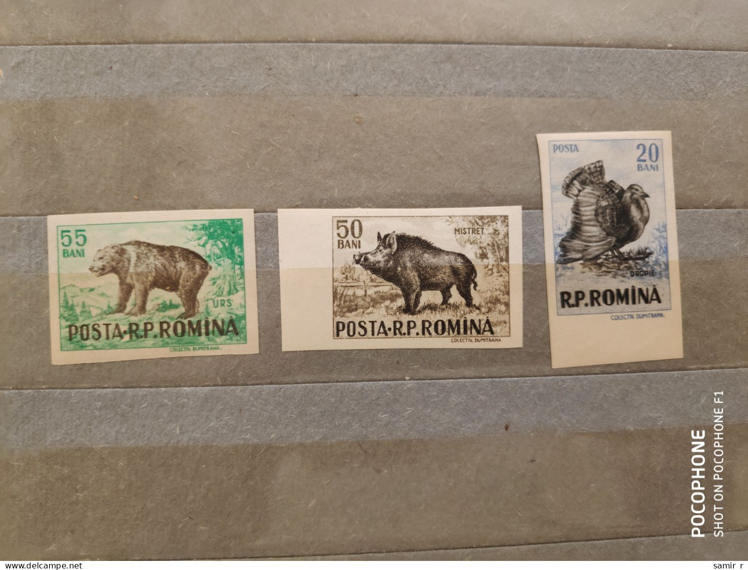 1956	Romania	Animals  (F88) - Ongebruikt