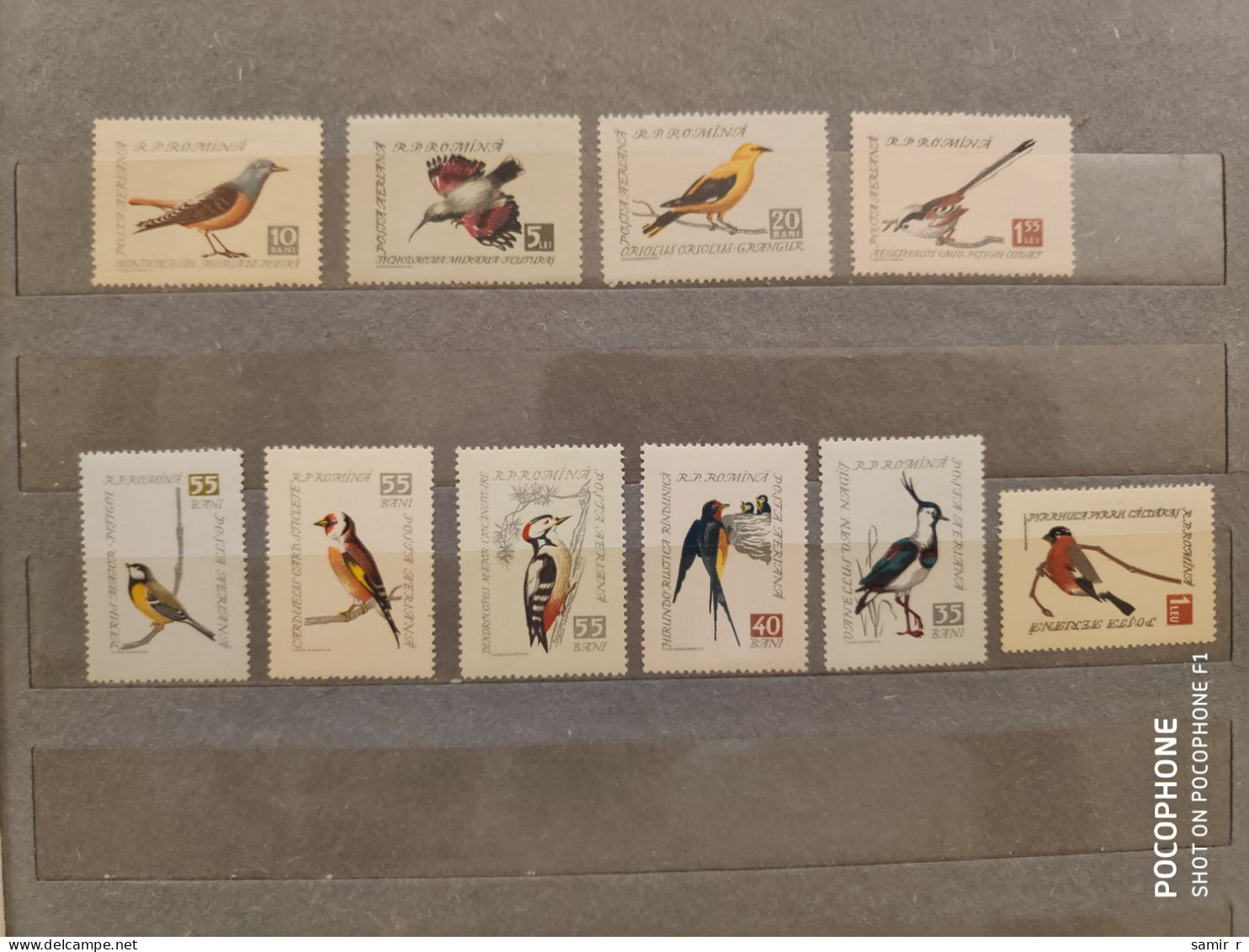 1959	Romania	Birds (F88) - Ongebruikt