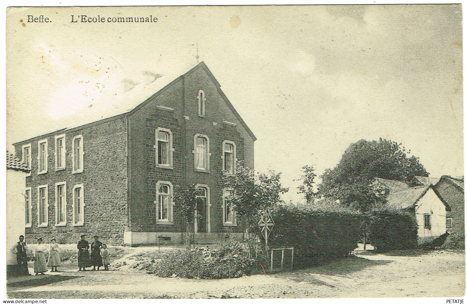 Beffe , L'Ecole Communale - Rendeux