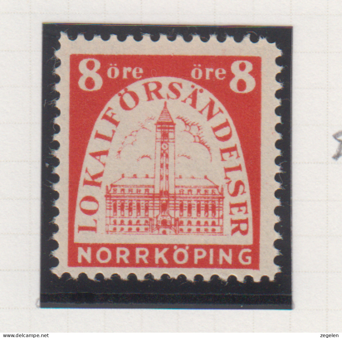 Zweden Lokale Zegel Cat. Facit Sverige 2000 Private Lokaalpost Norrköping Lokalförsandelser 2 - Local Post Stamps