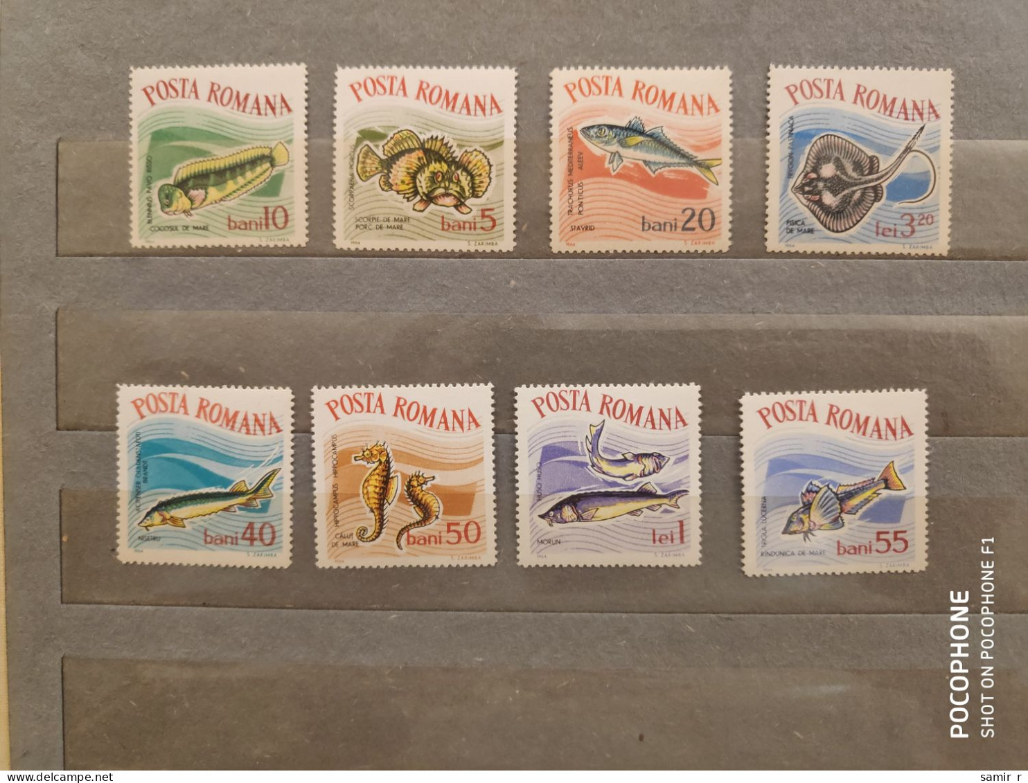 1964	Romania	Fishes (F88) - Ungebraucht