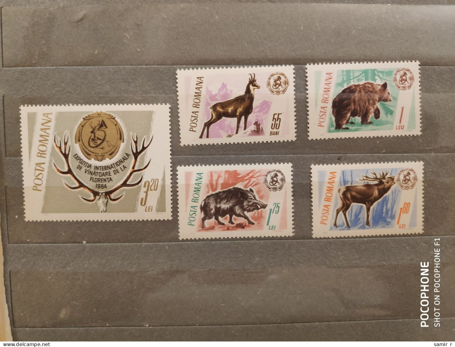 1965	Romania	Animals (F88) - Unused Stamps