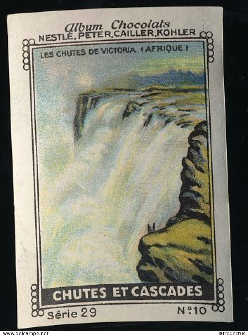 Nestlé - 29 - Chutes Et Cascades, Waterfalls - 10 - Les Chutes De Victoria, Congo, Afrique - Nestlé