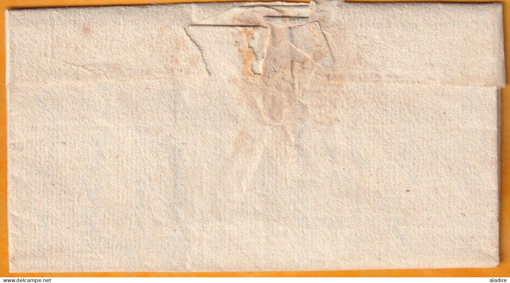1771 - Marque Postale Manuscrite VILLENEUVE DE BERG, Ardèche Sur Lettre Vers BARJAC, Gard - Taxe 5 - 1701-1800: Précurseurs XVIII