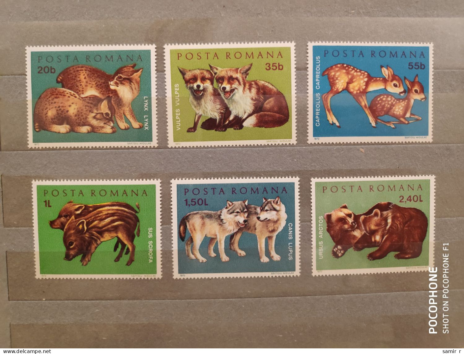 1972	Romania	Animals (F88) - Nuevos