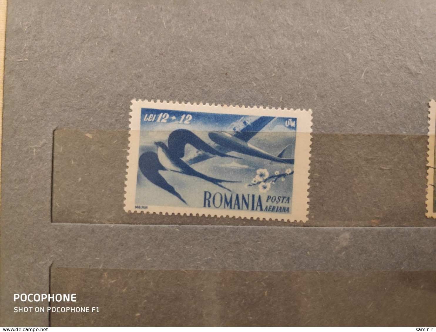 1Romania	Birds (F88) - Unused Stamps