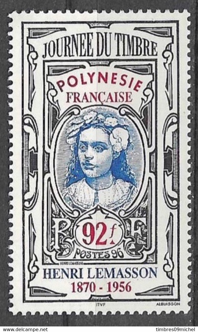 Polynésie N° 518** Neuf Sans Charnière - Ongebruikt