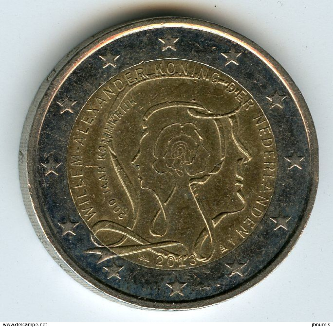 Pays-Bas Netherland 2 Euro 2013 200 Ans Du Royaume - Netherlands