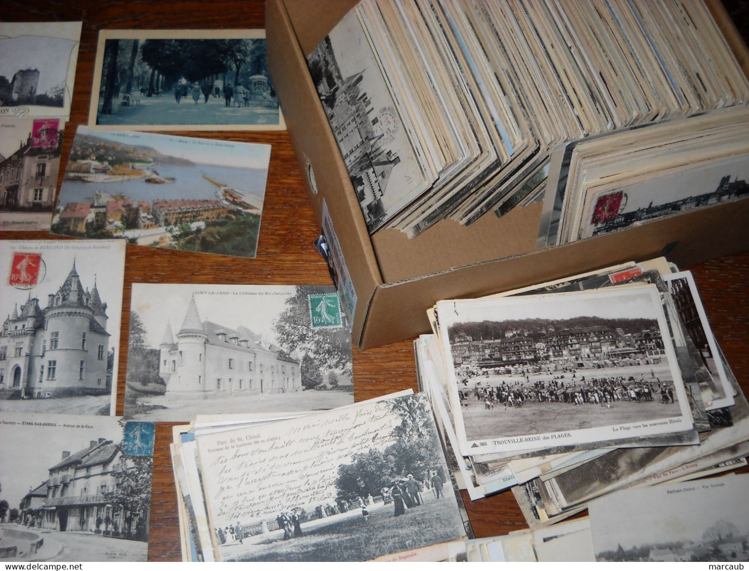 LOT De 1000 CPA (quelques CPSM Petit Format) FRANCE - Bon état - 500 Postcards Min.