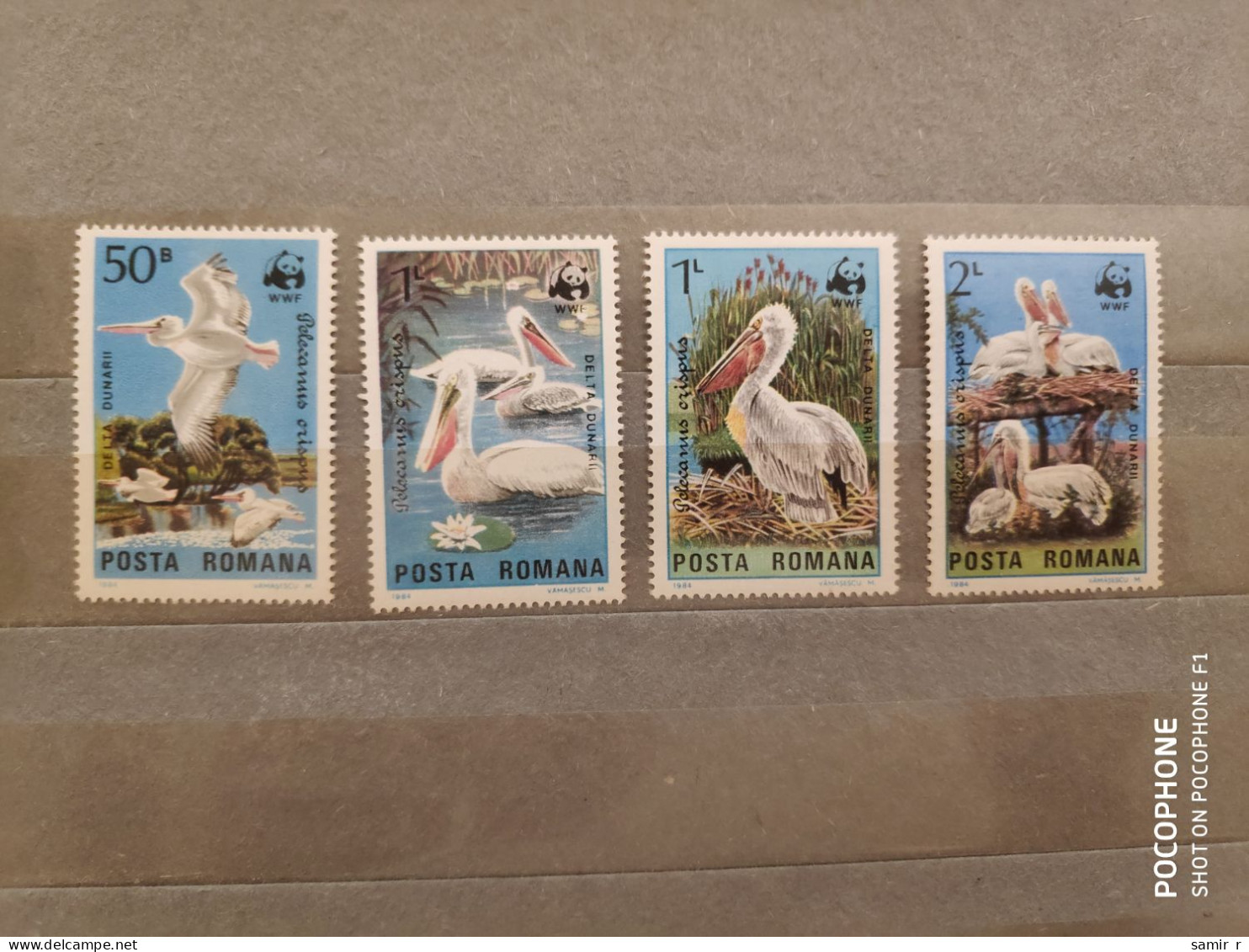 1984	Romania	Birds (F88) - Unused Stamps