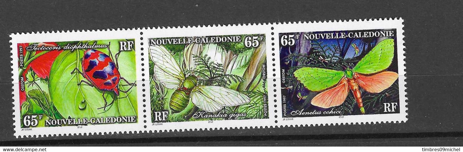 Nouvelle-Calédonie N° 731 à 733**neuf Sans Charnière - Unused Stamps