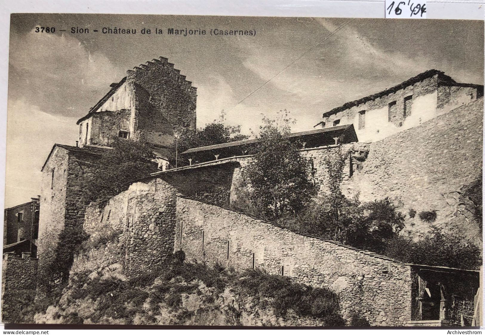 Sion - Château De La Marjorie (Casernes) (16'494) - Sion