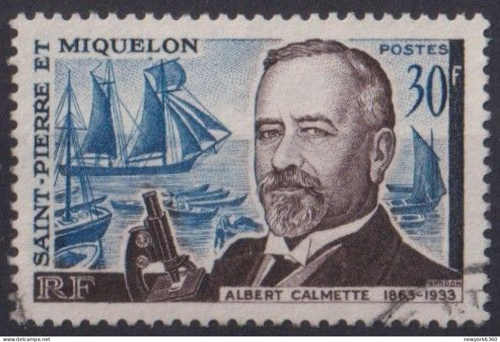 1963 ST PIERRE ET MIQUELON Obl 368 - Used Stamps