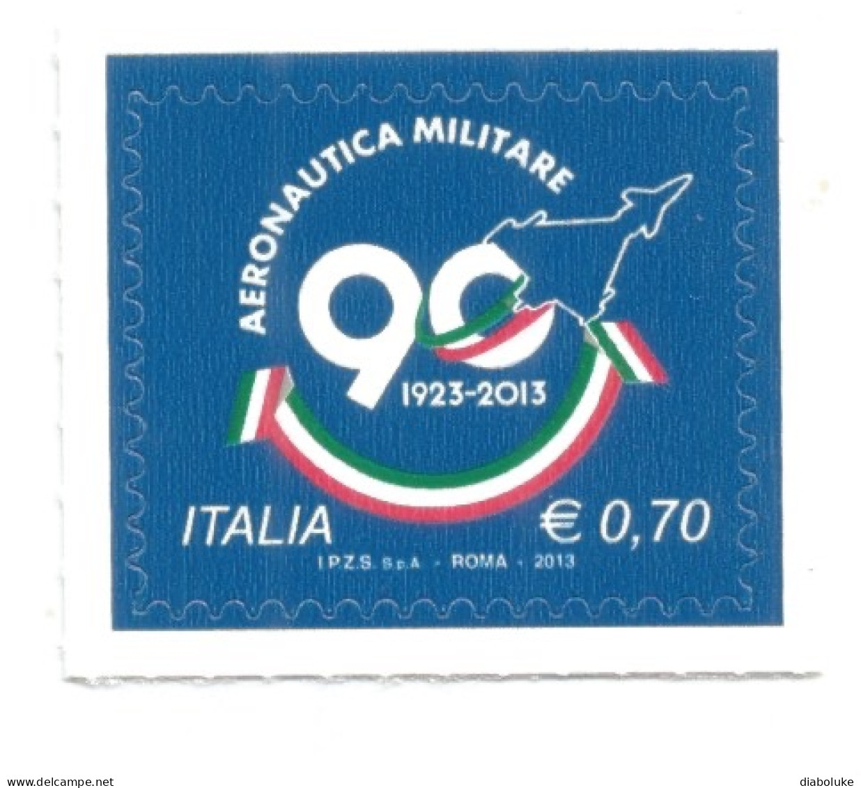 (REPUBBLICA ITALIANA) 2013, AERONAUTICA MILITARE - Francobollo Nuovo MNH - 2011-20: Neufs