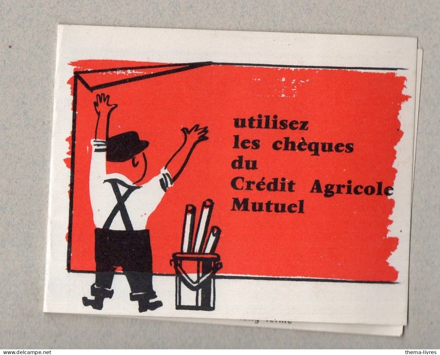 Calendrier 1961 CREDIT AGRICOLE MUTUEL  (PPP46955) - Petit Format : 1961-70