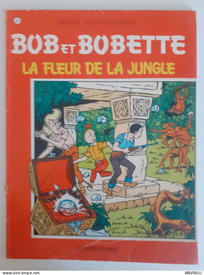 BOB ET BOBETTE   LA FLEUR DE LA JUNGLE - Bob Et Bobette