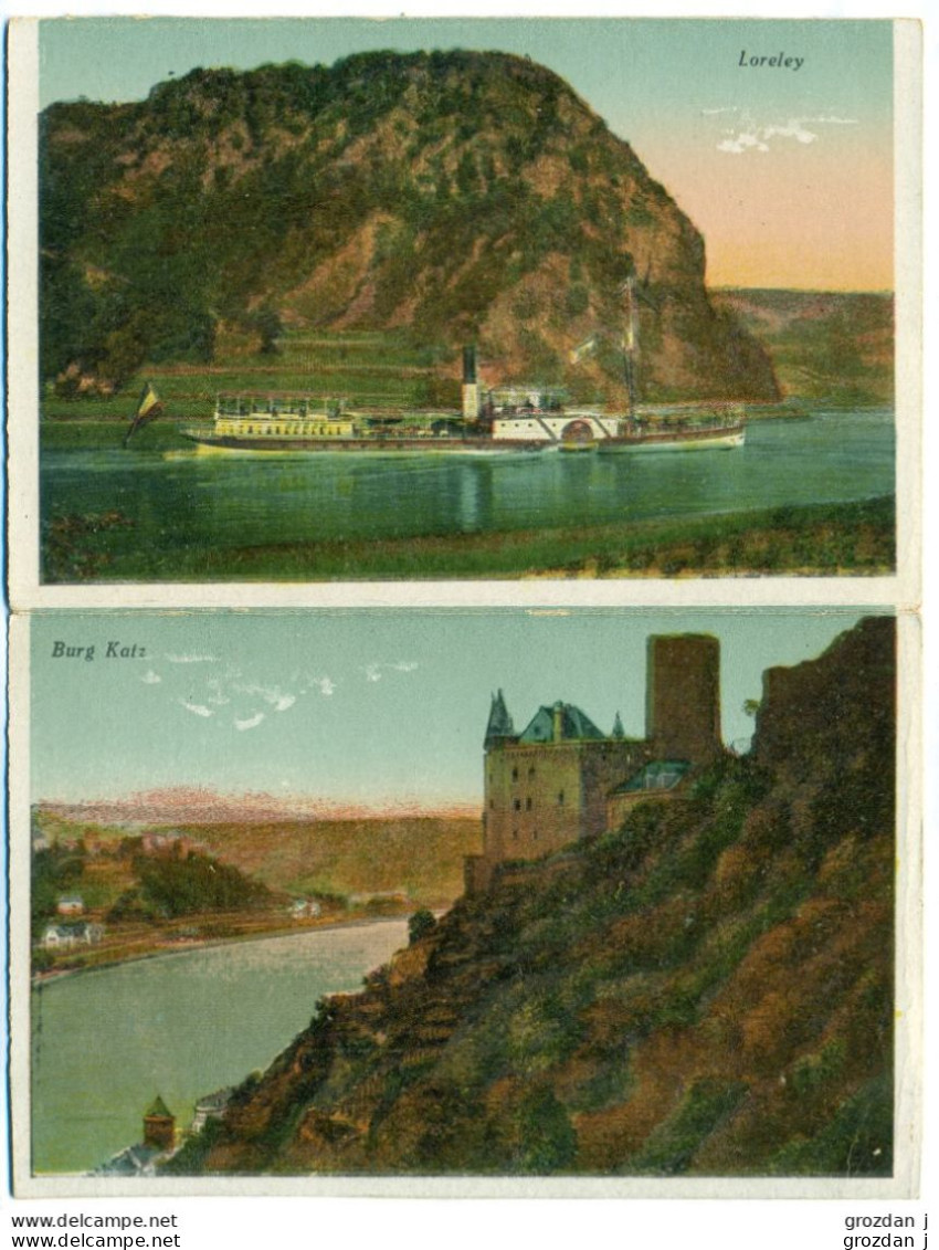 SPRING-CLEANING LOT (8 POSTCARDS), Loreley, Germany - Collections & Lots