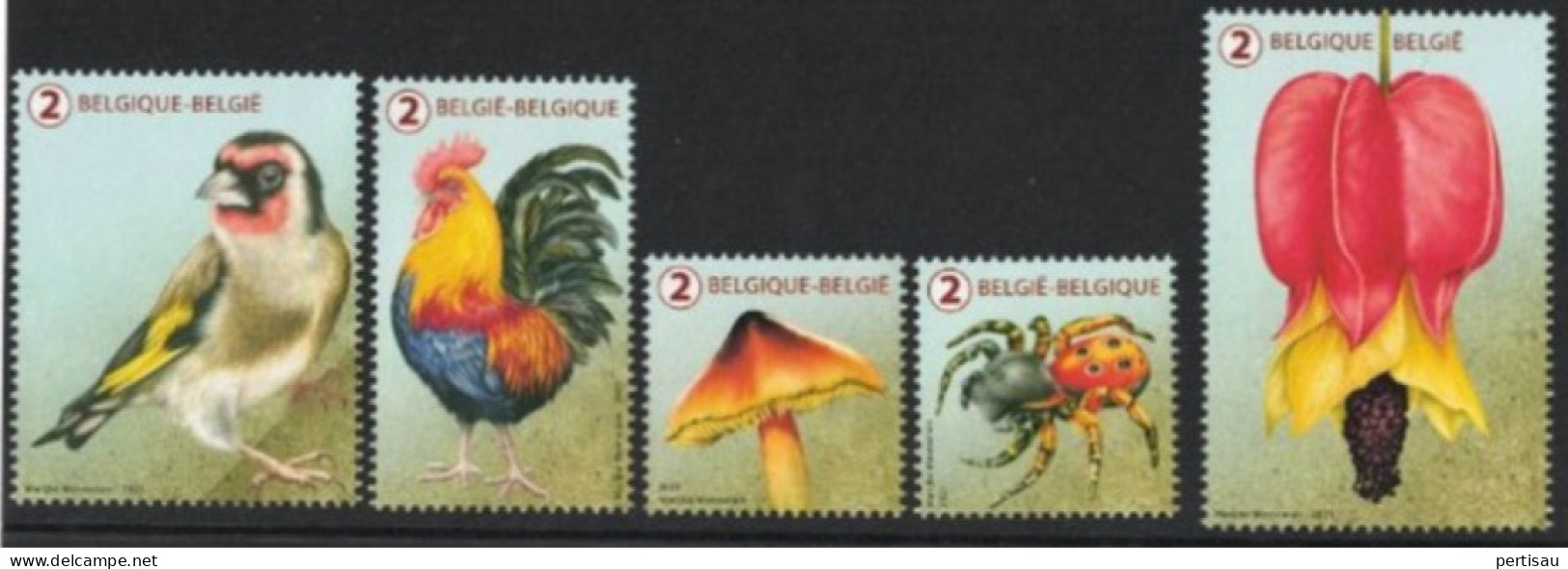 Belgische Driekleur In De Natuur 2021 - Unused Stamps