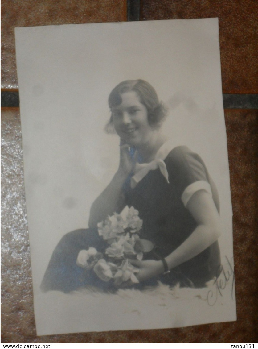 CARTE PHOTO D' UNE JEUNE FILLE. - Non Classificati