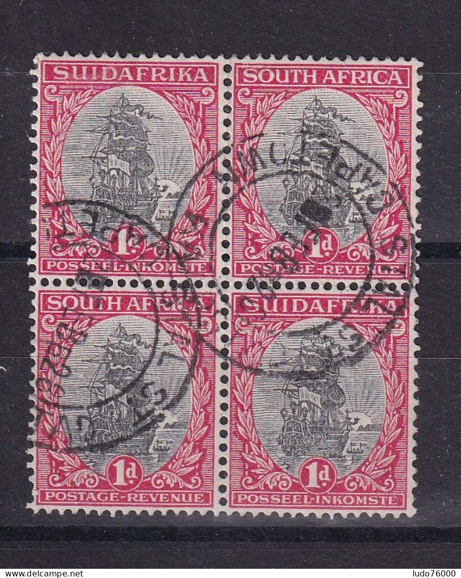 D 783 / AFRIQUE DU SUD / N° 17/22 BLOC DE 4 OBL - Used Stamps
