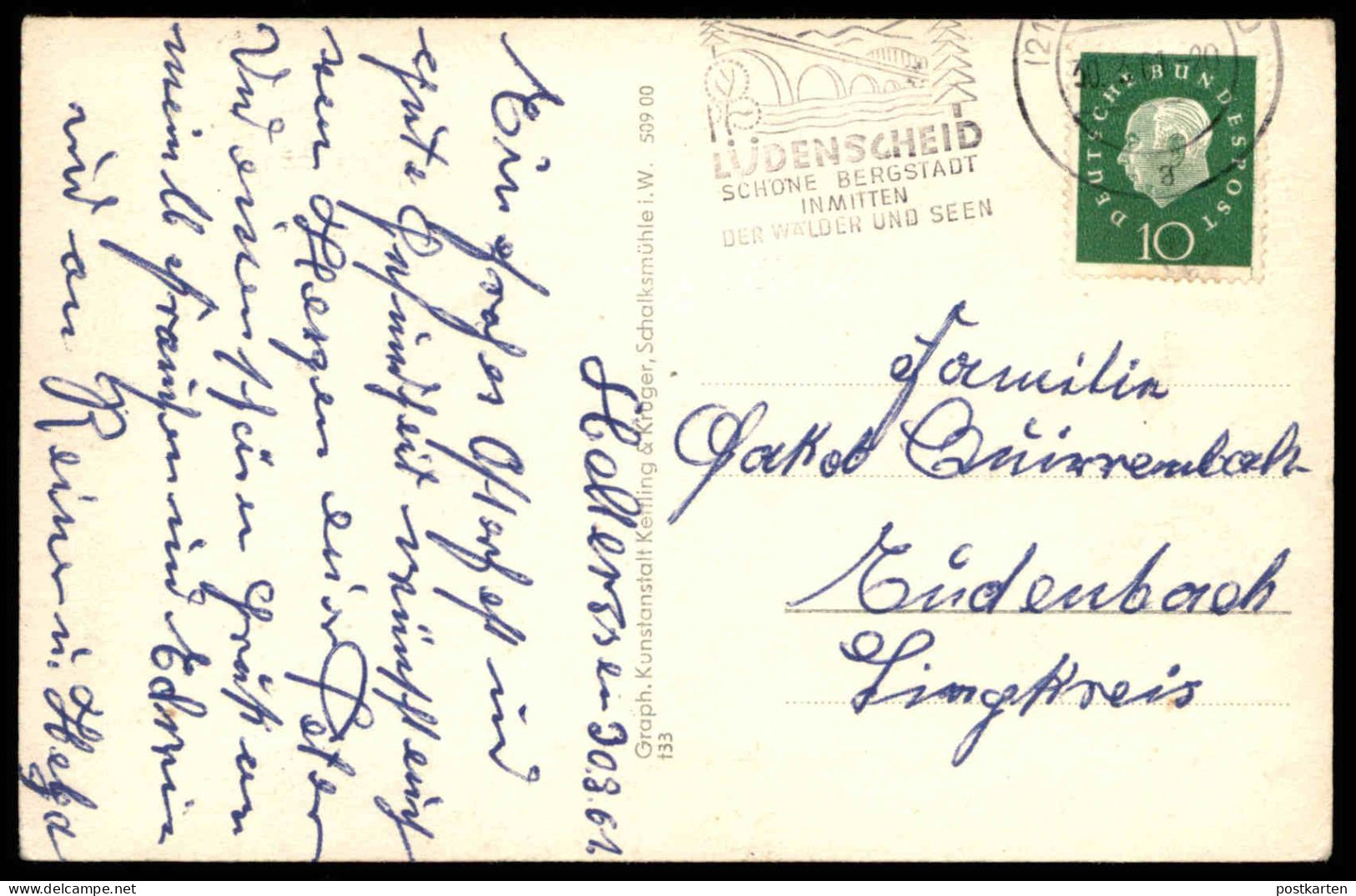 ALTE POSTKARTE HEILSTÄTTE HELLERSEN BEI LÜDENSCHEID PANORAMA TOTALANSICHT AK Ansichtskarte Cpa Postcard - Luedenscheid