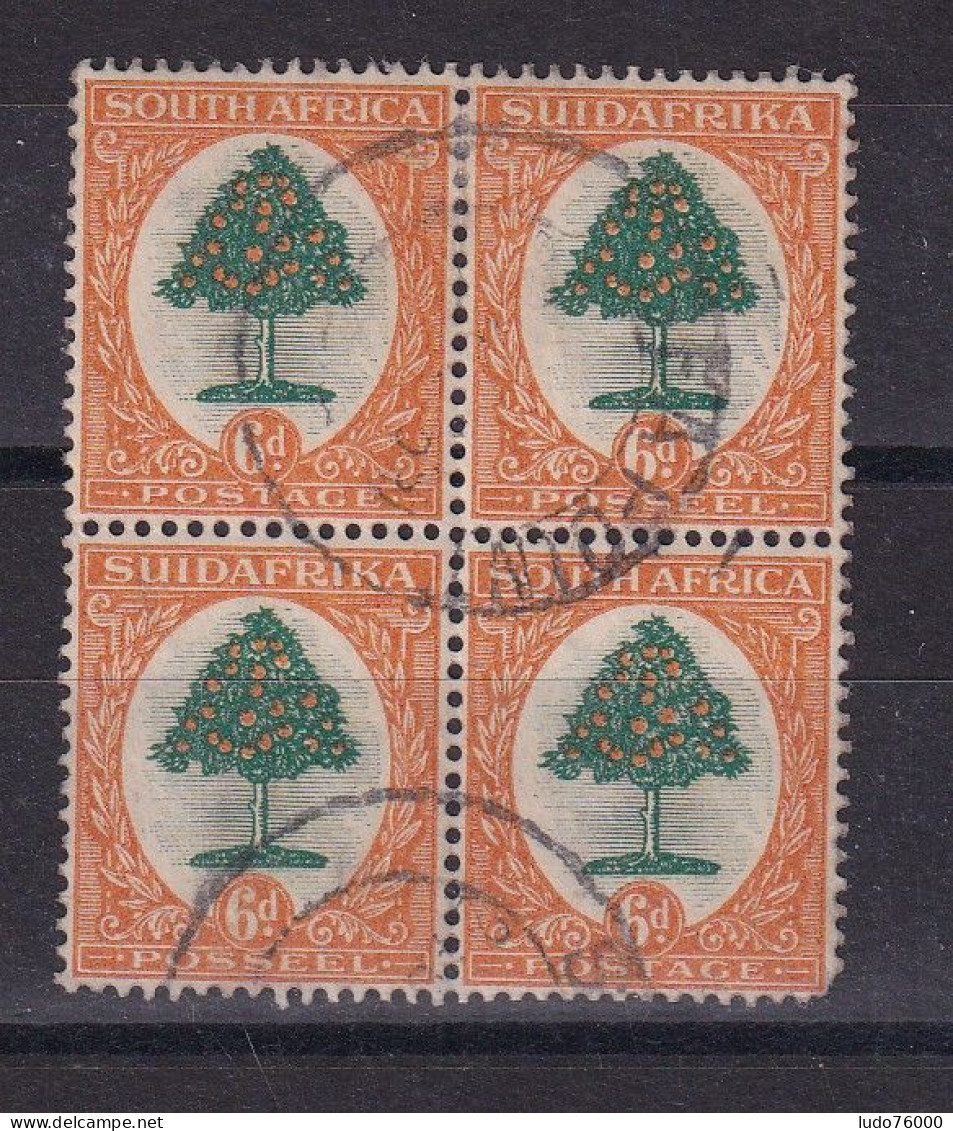 D 783 / AFRIQUE DU SUD / N° 18/21 BLOC DE 4 OBL - Used Stamps