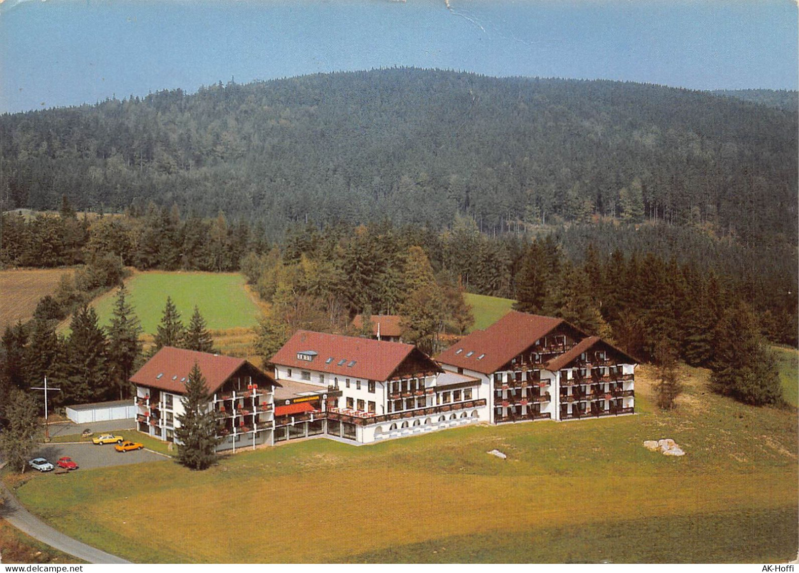 Pfaben - Hotel-Gaststätte Steinwaldhaus Fliegeraufnahme - Tirschenreuth