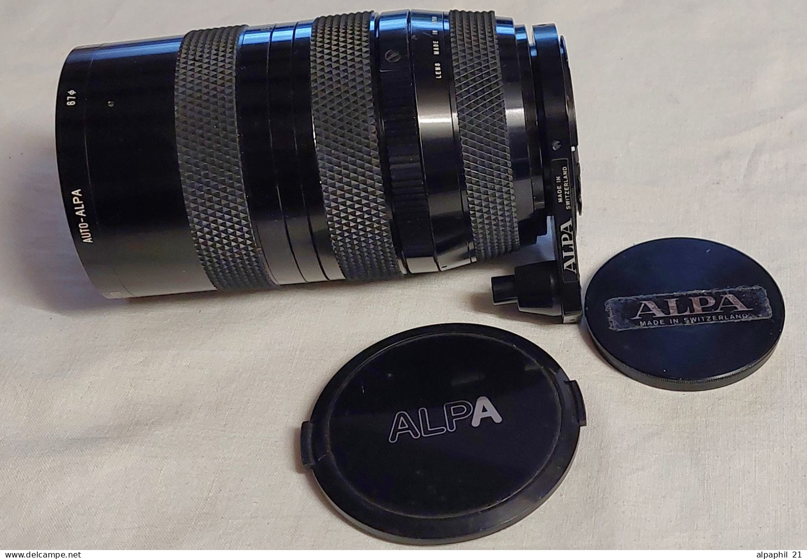 Auto-Alpa Zoom Lens Ø 42 Mm 1:3.5/40~105 With AUTOBAG - Material Y Accesorios