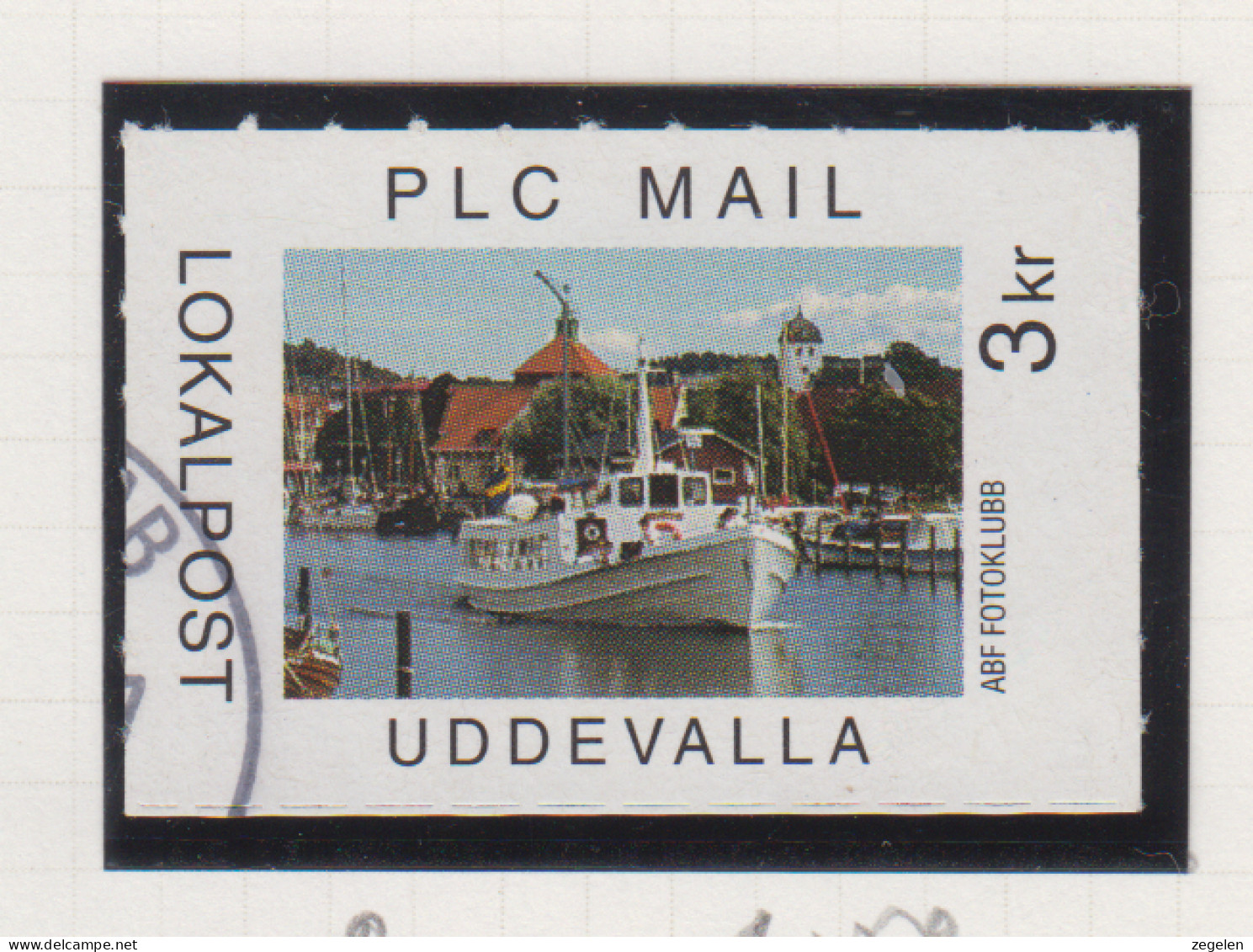 Zweden Lokale Zegel Cat. Facit Sverige 2000 Private Lokaalpost Uddevalla 2 - Emisiones Locales