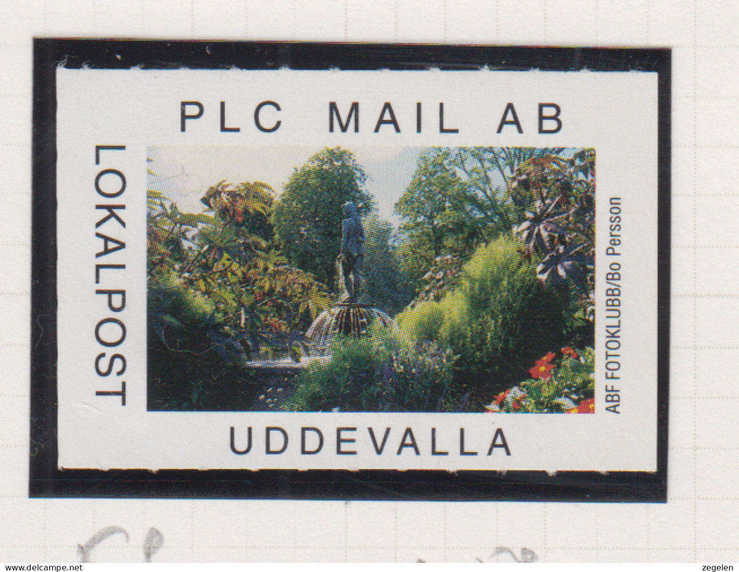 Zweden Lokale Zegel Cat. Facit Sverige 2000 Private Lokaalpost Uddevalla 5b - Local Post Stamps