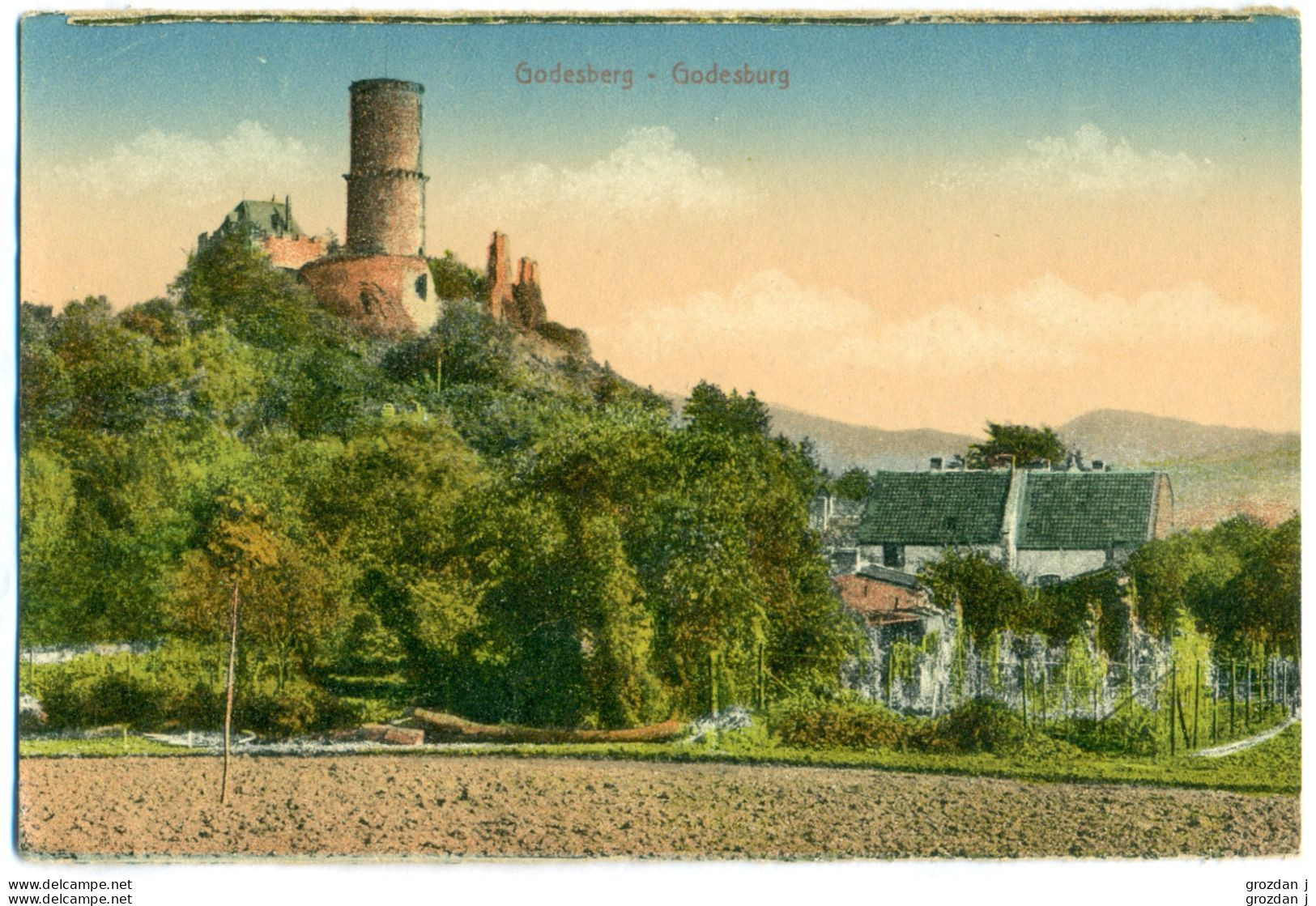 SPRING-CLEANING LOT (6 POSTCARDS), Godesburg, Germany - Collections & Lots