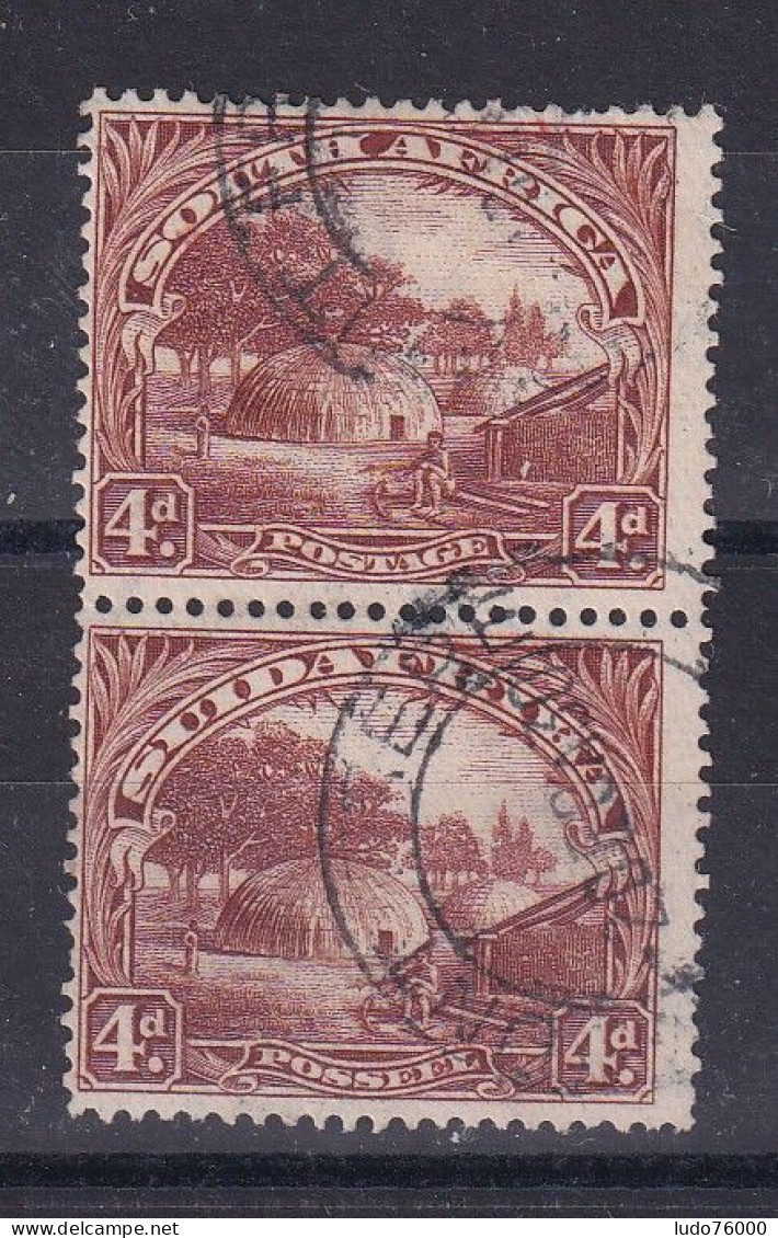 D 783 / AFRIQUE DU SUD / N° 26/33 PAIRE OBL - Usati