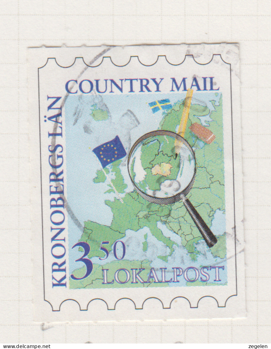 Zweden Lokale Zegel Cat. Facit Sverige 2000 Private Lokaalpost Växjö (Kronobergs) 16 - Local Post Stamps