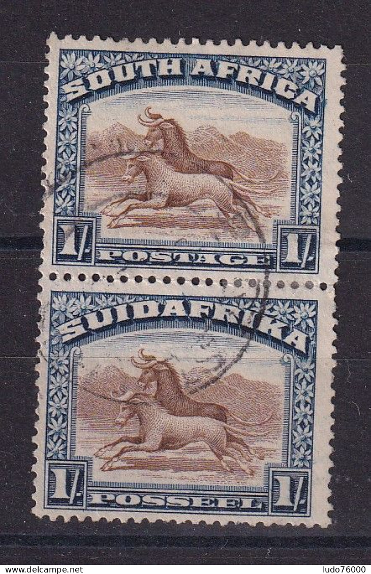 D 783 / AFRIQUE DU SUD / N° 27/34 PAIRE OBL - Used Stamps