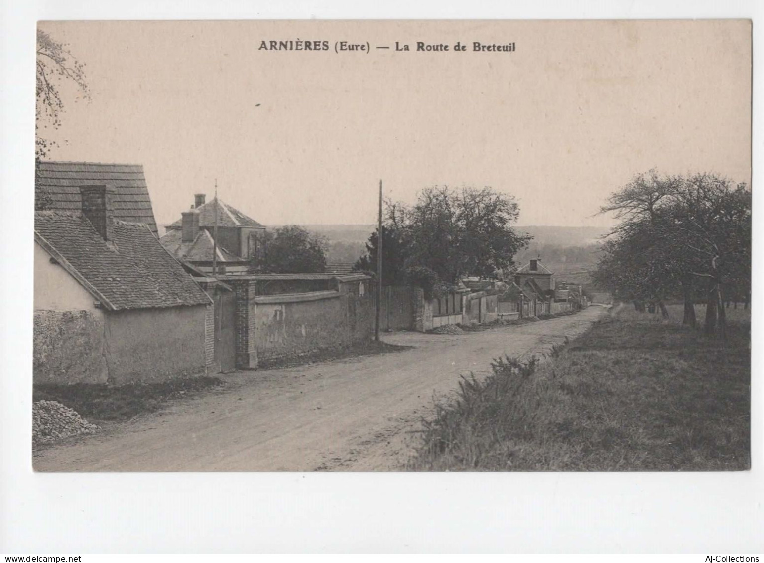 AJC - Arnieres La Route De Breteuil - Arnières