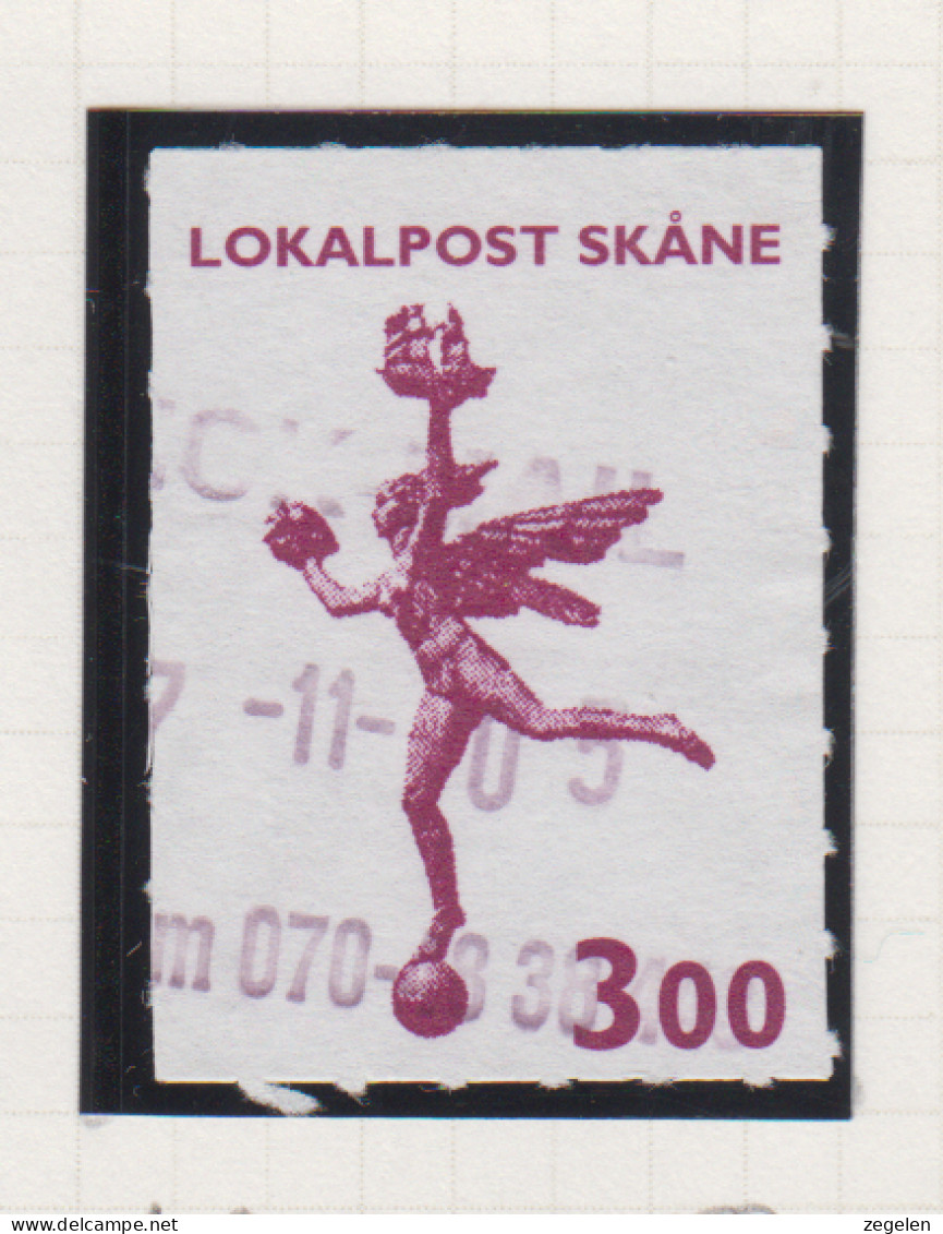 Zweden Lokale Zegel Cat. Facit Sverige 2000 Private Lokaalpost Ängelholm Lokalpost Skane 1e - Local Post Stamps