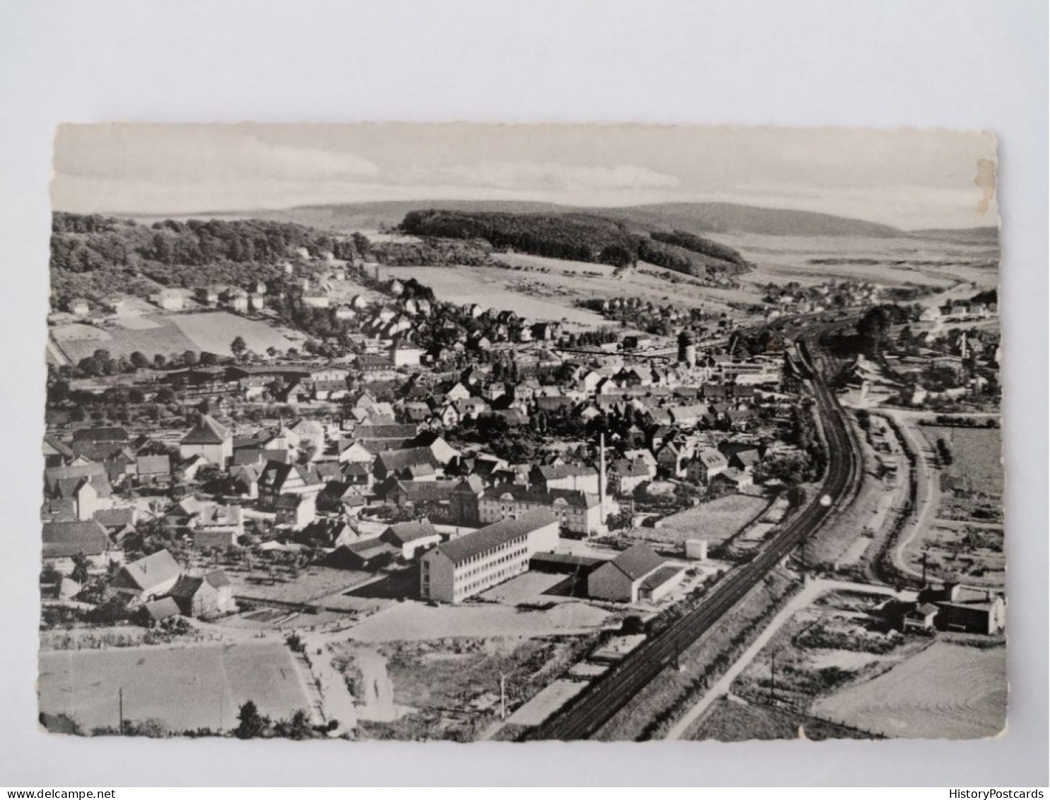 Kreiensen (Harz), Luftbild, Einbeck, Gesamtansicht, 1966 - Einbeck