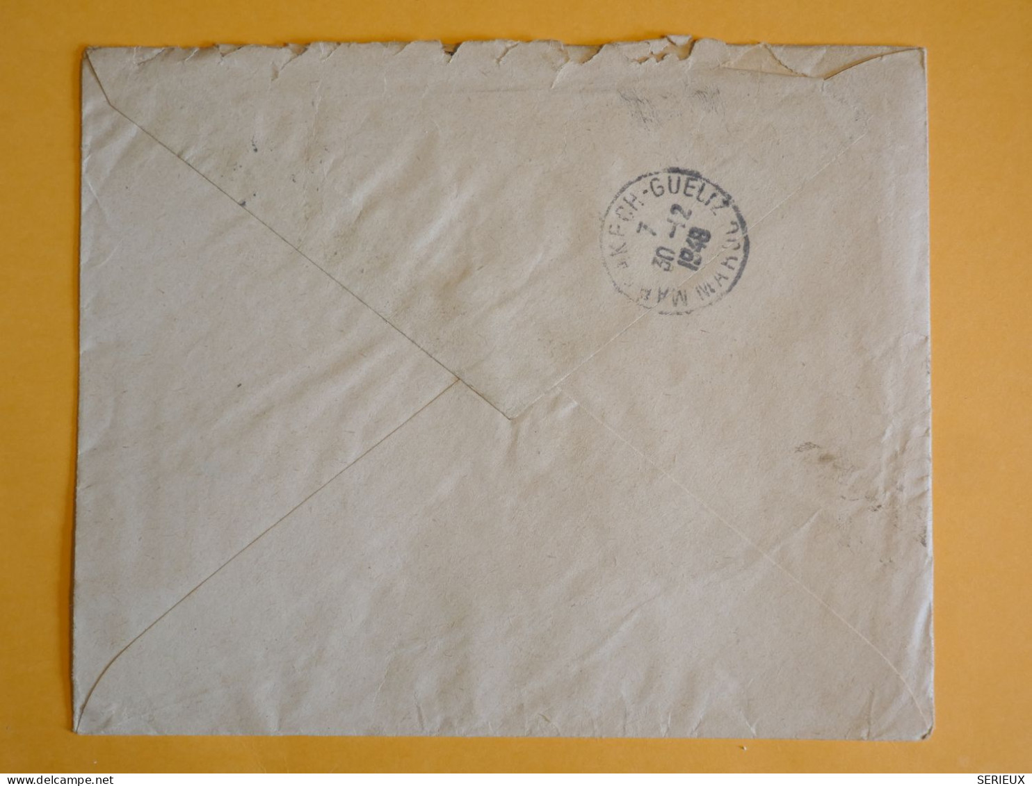 DM6 MAROC  LETTRE FENETRE 1948 MARAKESH    + AFF.   INTERESSANT+ + - Storia Postale